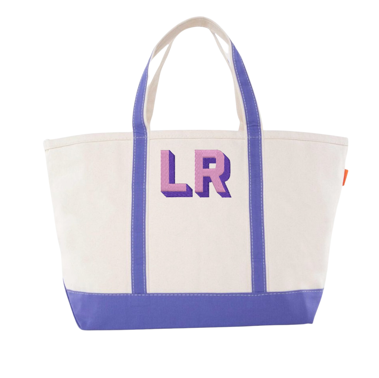 Large Boat Tote: Violet