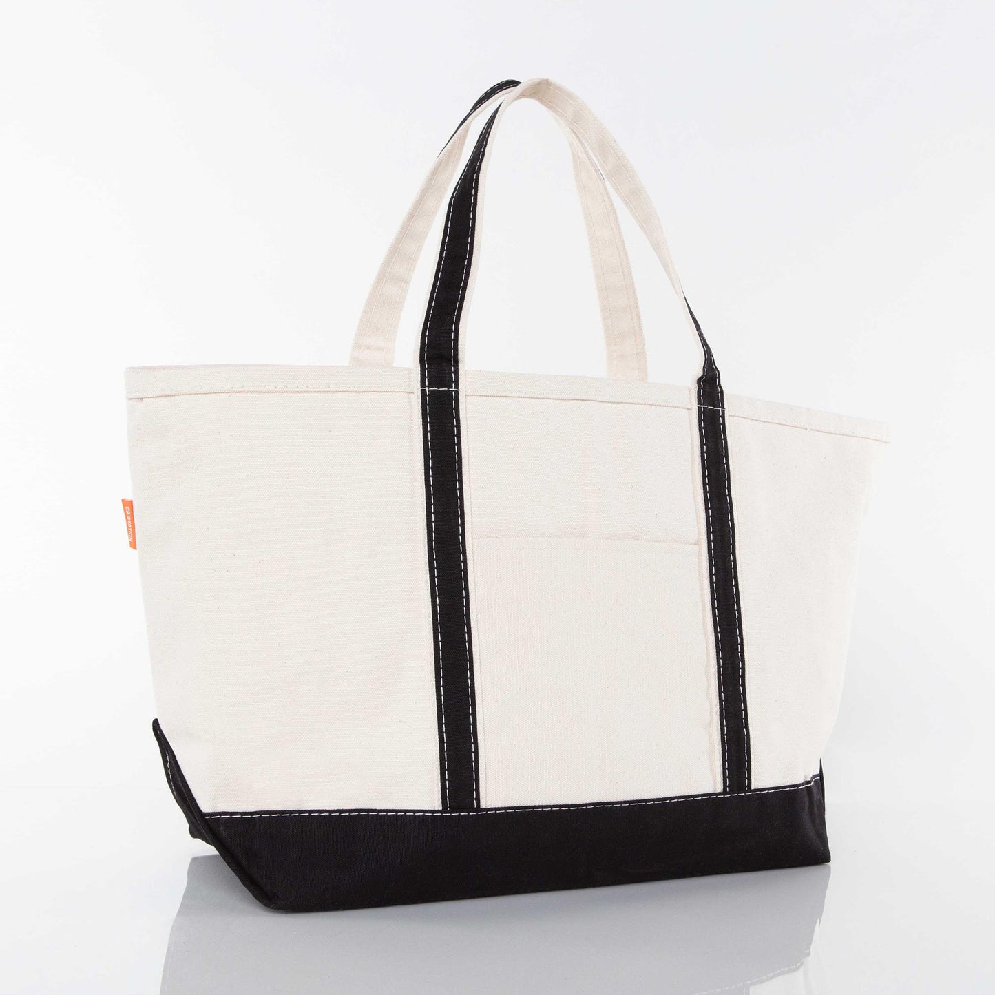 Large Boat Tote: Black