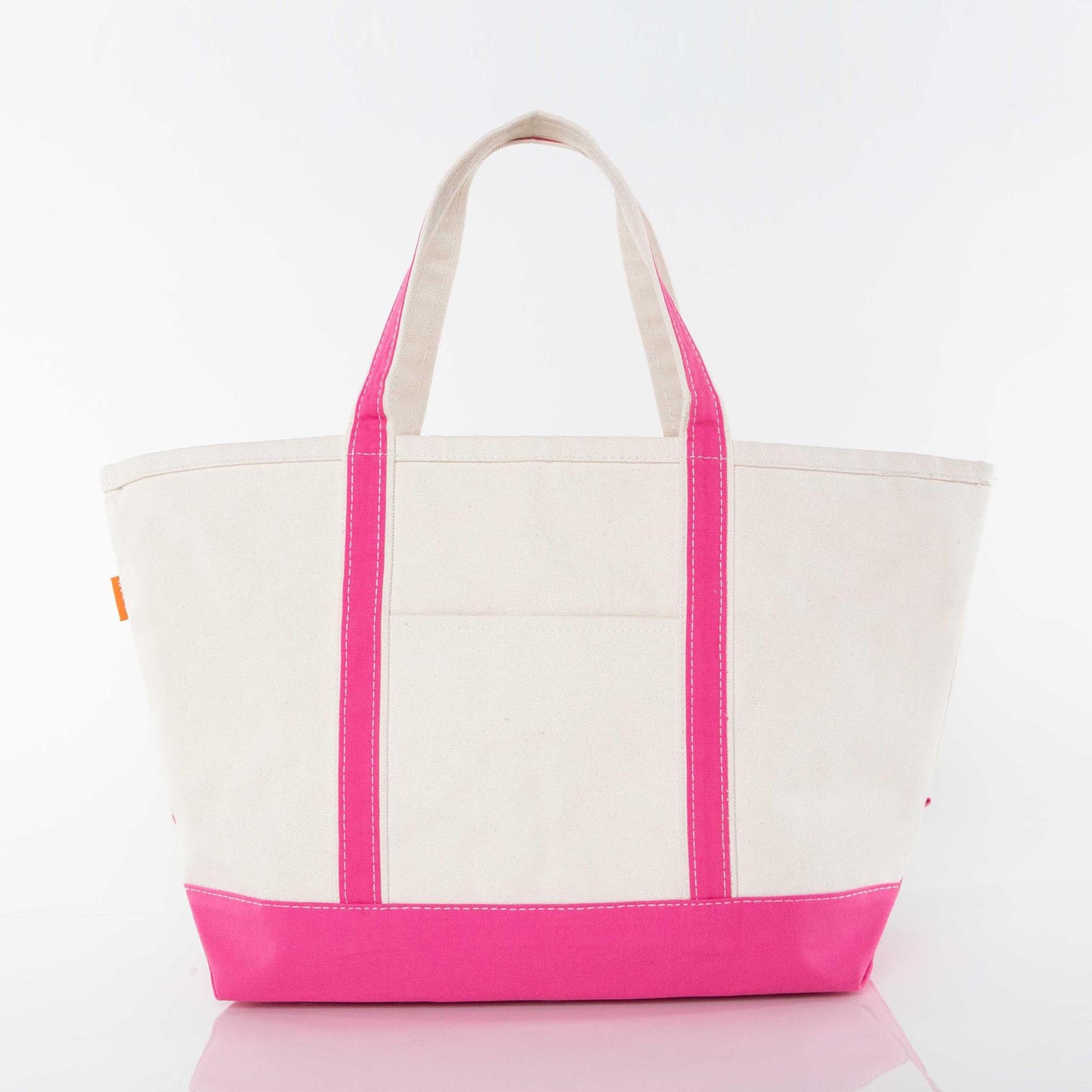 Large Boat Tote: Hot Pink