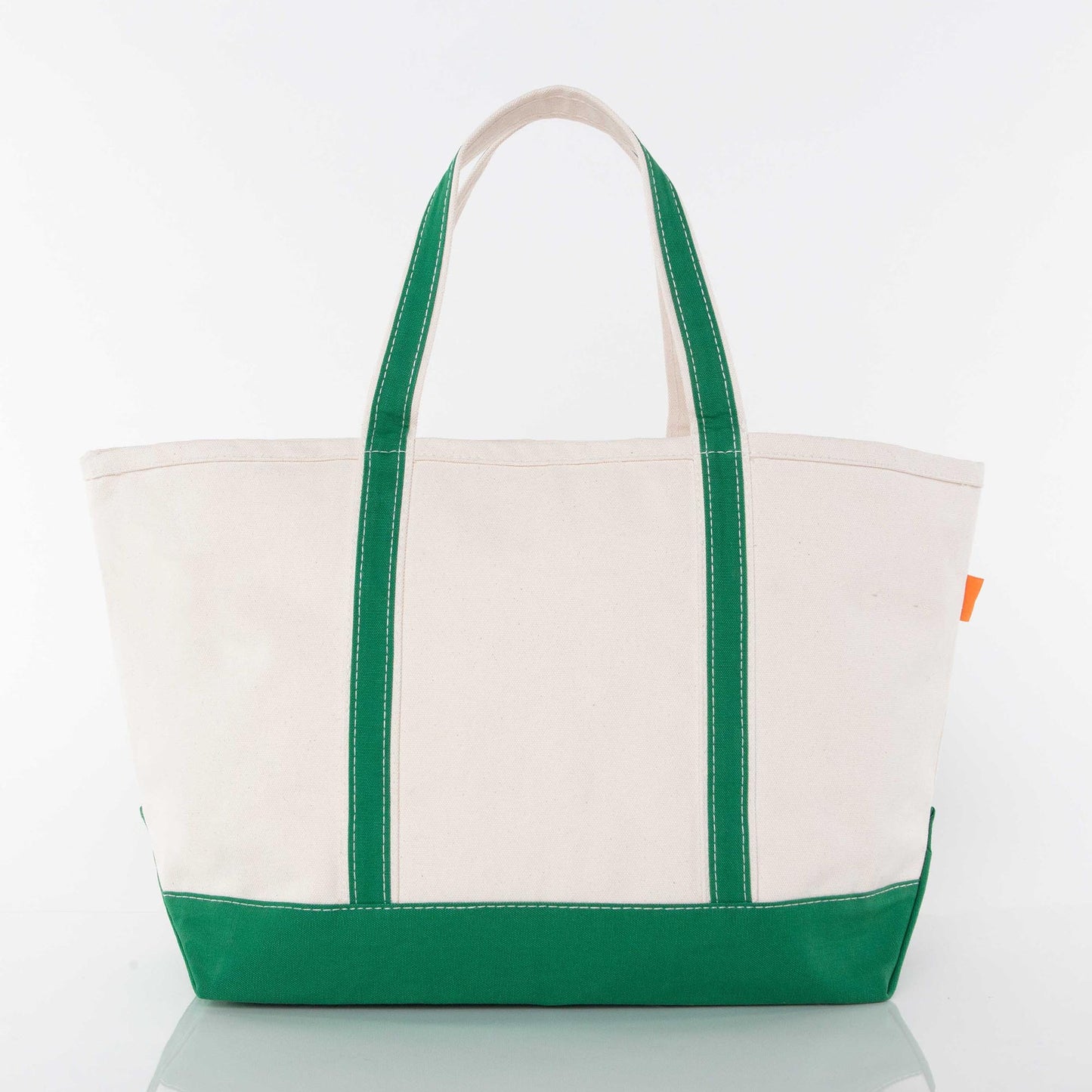 Large Boat Tote: Emerald