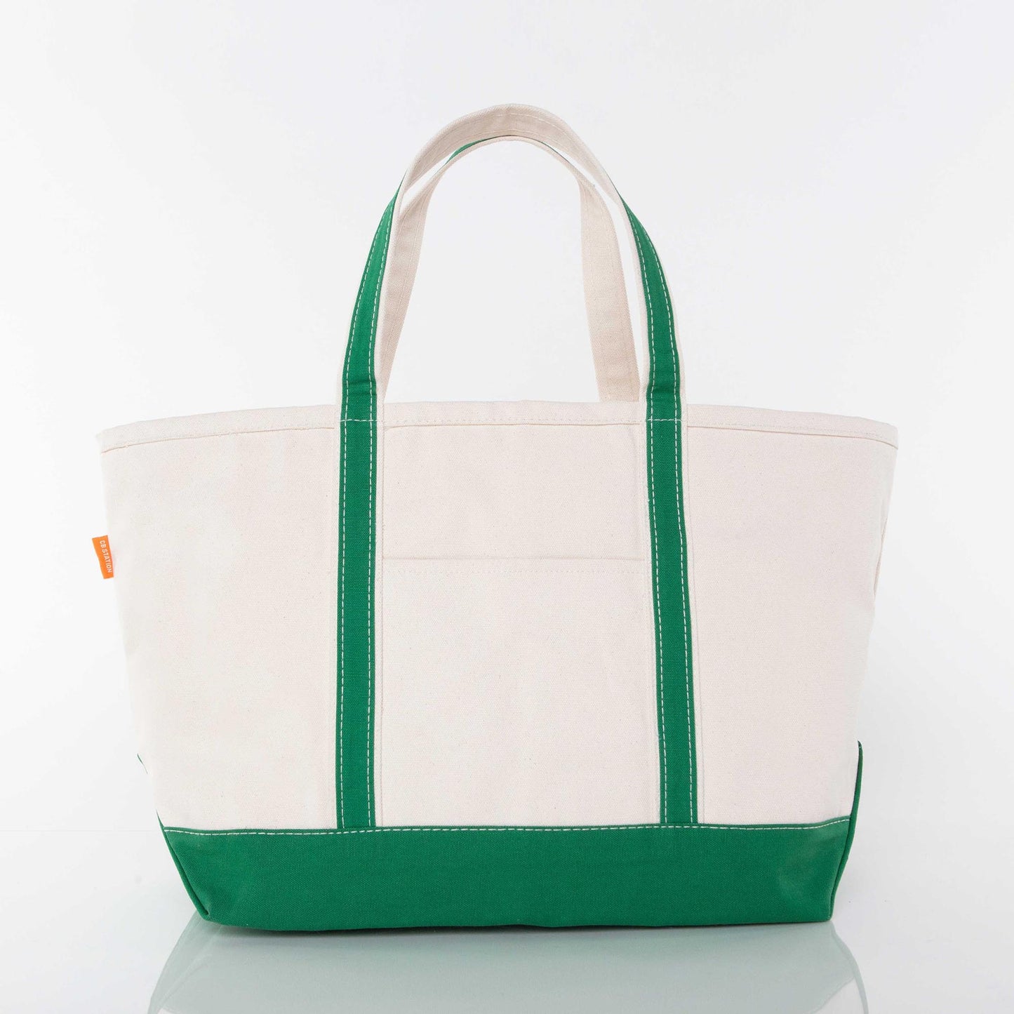 Large Boat Tote: Emerald