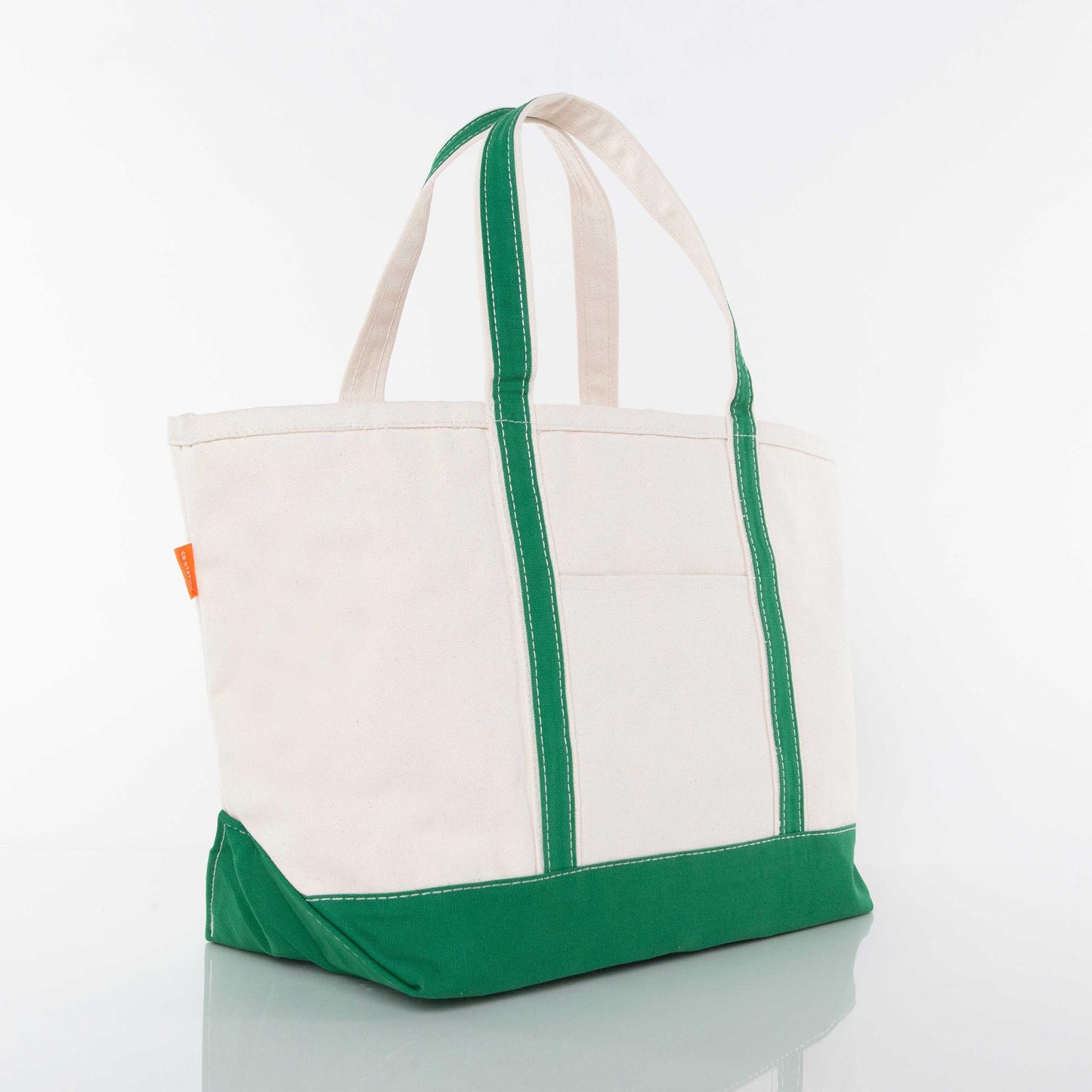 Large Boat Tote: Emerald