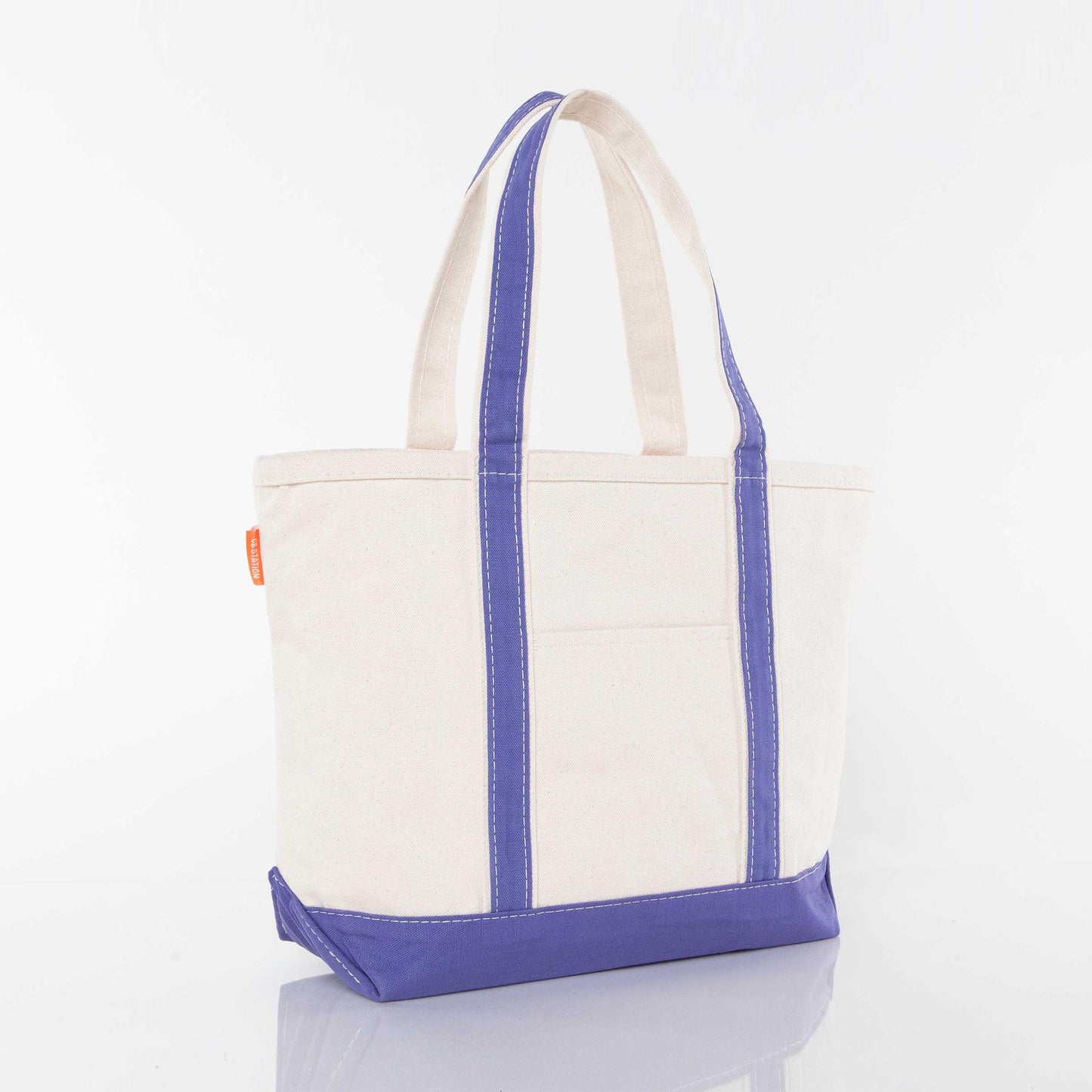 Medium Boat Tote: Violet