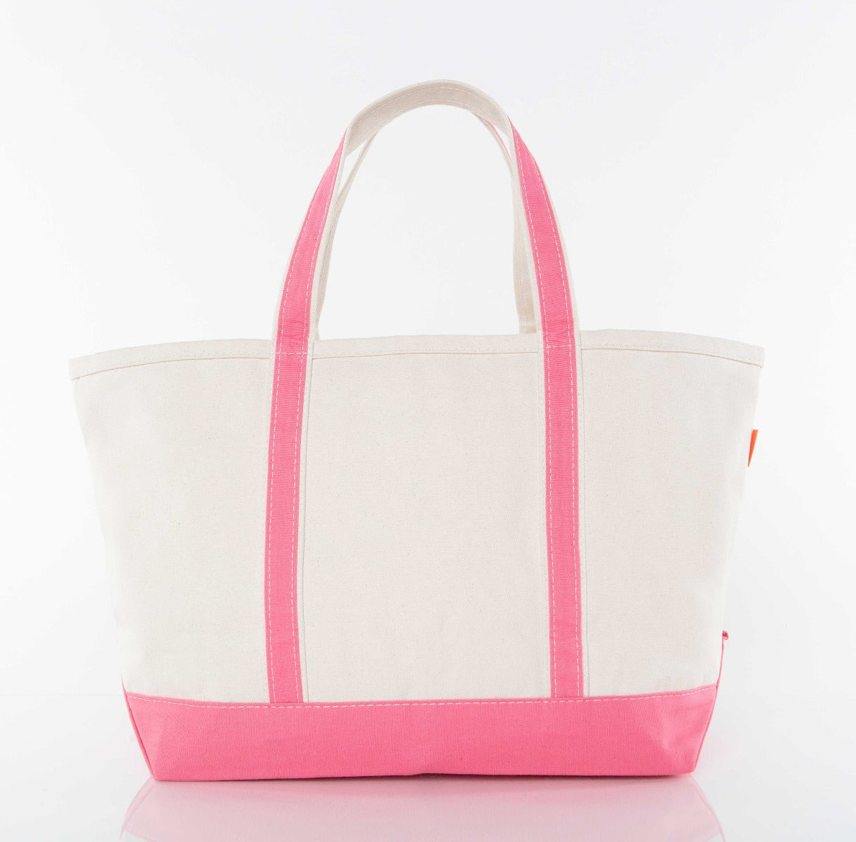 Large Boat Tote: Coral