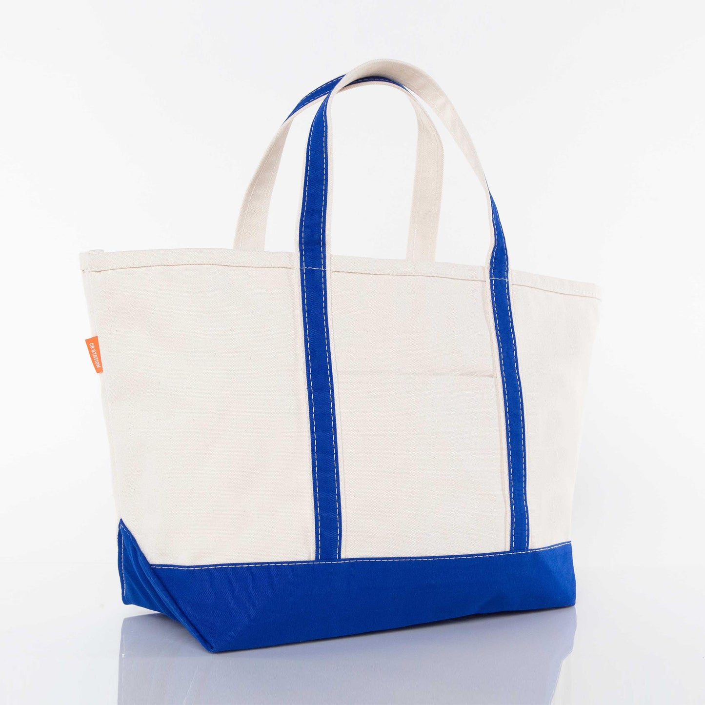 Large Boat Tote: Royal Blue