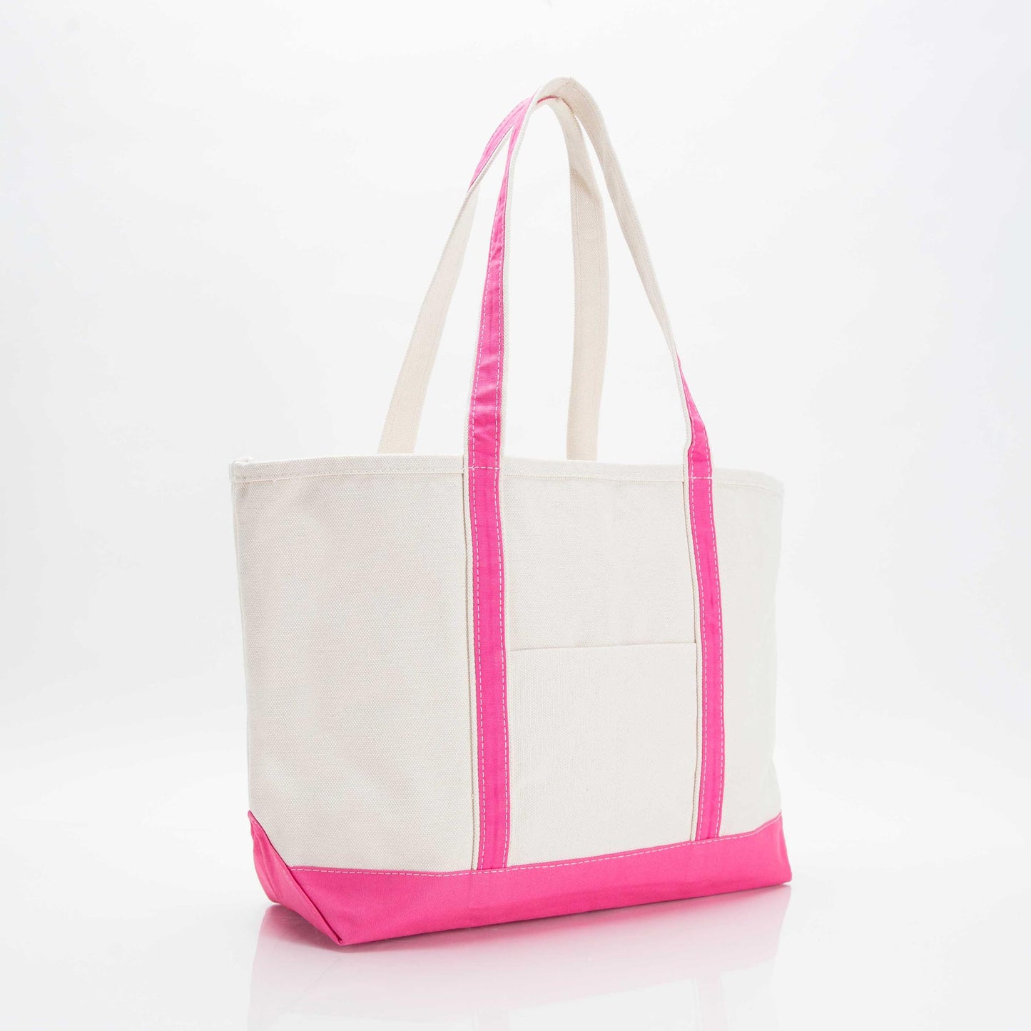 XLarge Boat Tote: Hot Pink